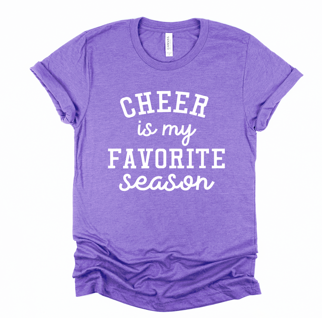 Cheer is My Favorite Season - Screen Print Transfer