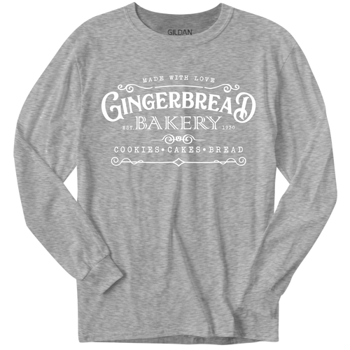 Gingerbread Bakery - Screen Print Transfer