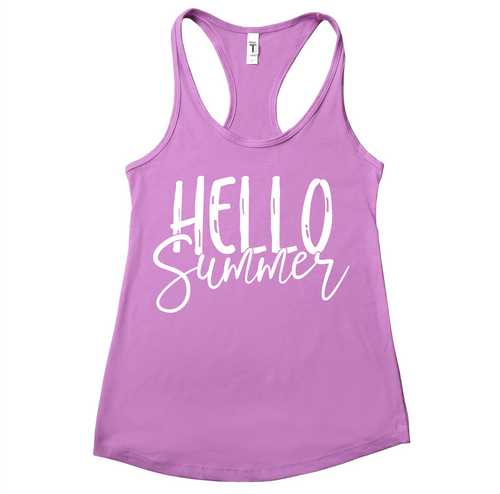 Hello Summer - Screen Print Transfer