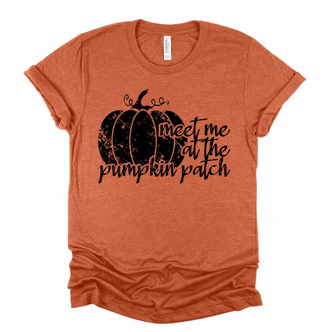 Meet Me at the Pumpkin Patch - Screen Print Transfer