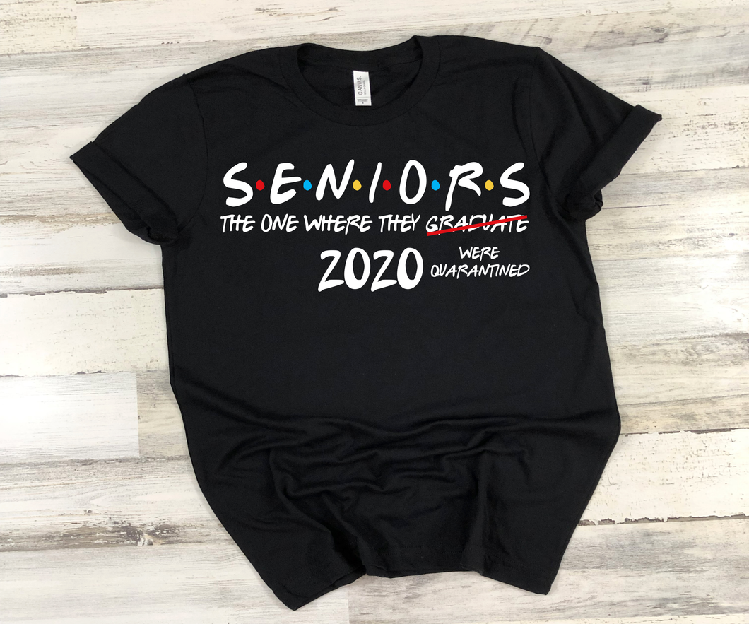 Seniors 2020 The One - Quarantined Screen Print Transfer